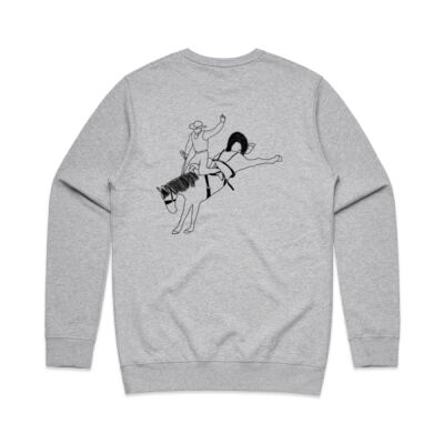 Mens Crew - Saddle Bronc B/P **Special Price** Thumbnail